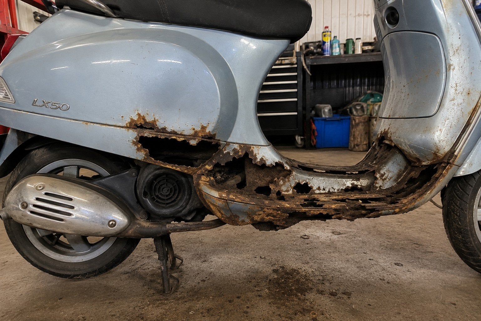 Gevraagd, loop of sloop vespa's, Ophalen, Benzine, Vespa LX