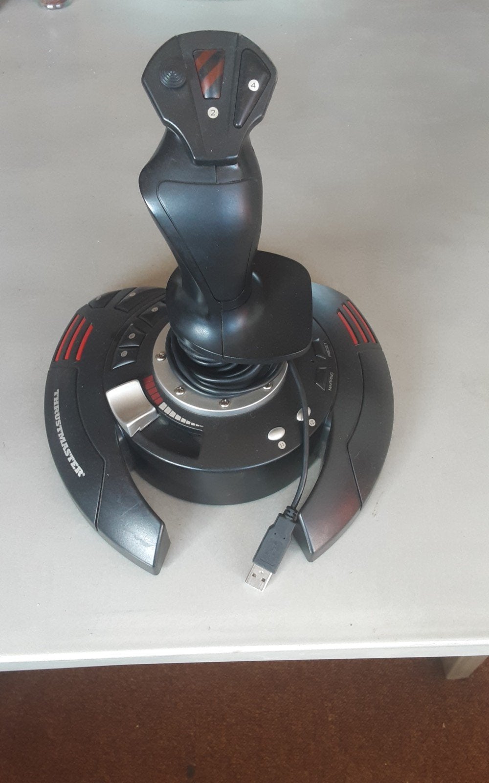 Thrustmaster  T-Flight stick X V.4, Computers en Software, Joysticks, Ophalen of Verzenden, Gebruikt