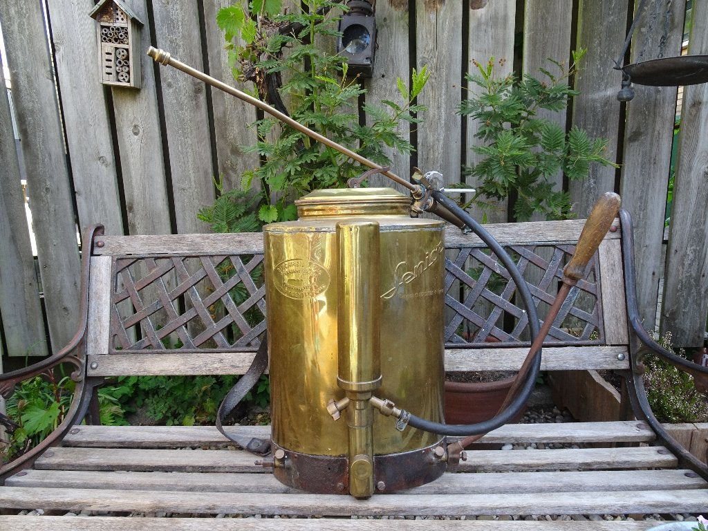 Antieke Plantensproeier Birchmeier & Cie jaren 30, gifspuit., Ophalen of Verzenden