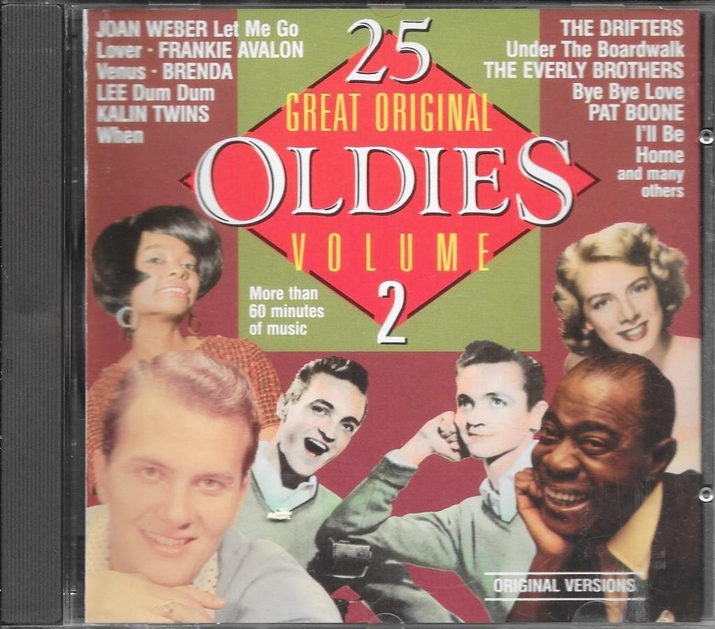 CD 25 Great Original Oldies Volume 2, Ophalen of Verzenden, Gebruikt, Pop