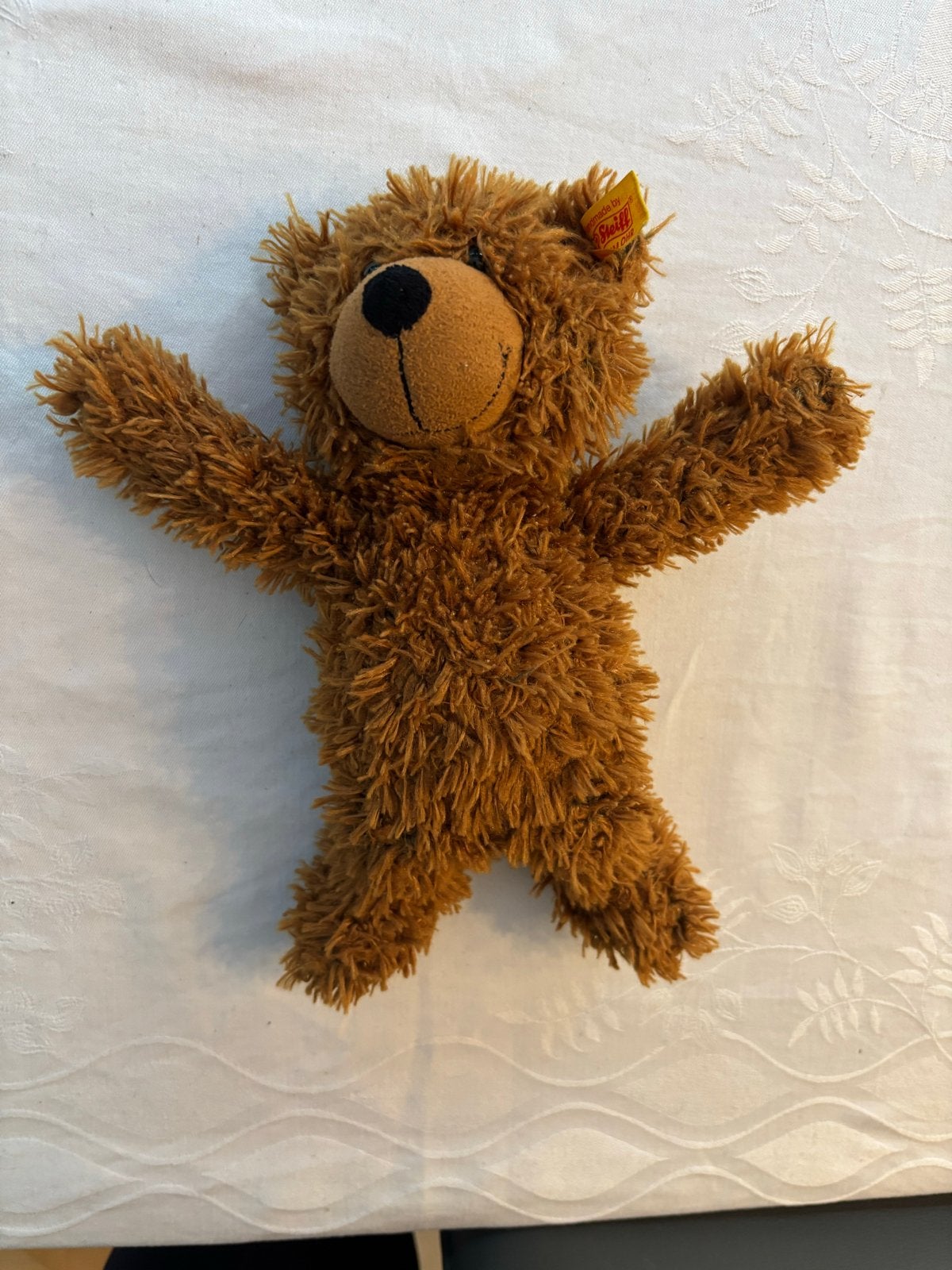 Steiff Charly Schlenker-Teddybeer - Zo goed als nieuw, Overige karakters, Beer, Ophalen of Verzenden, Middelgroot (20 tot 80 cm)
