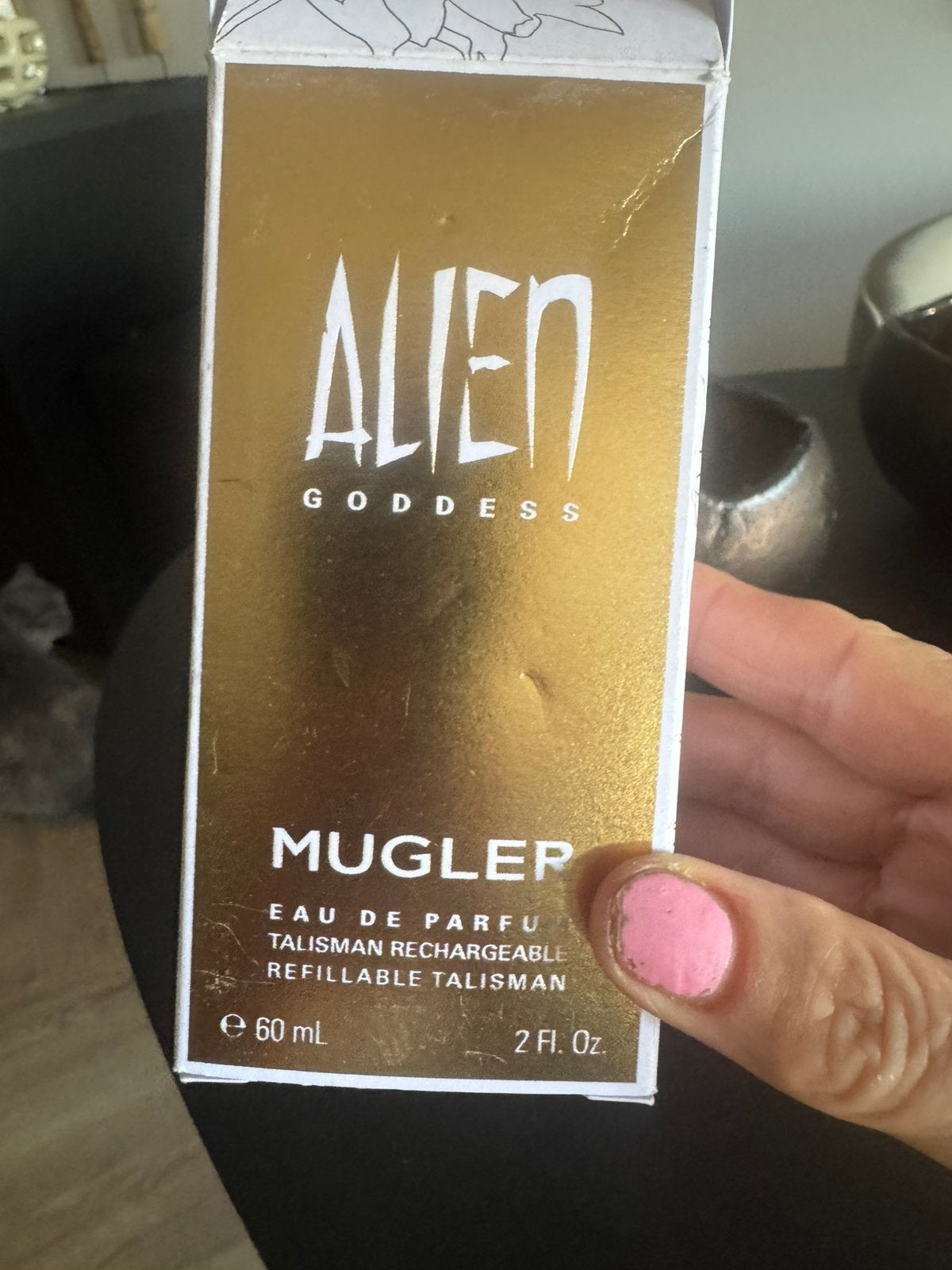 Alien mugler, Ophalen of Verzenden, Zo goed als nieuw, Parfumfles