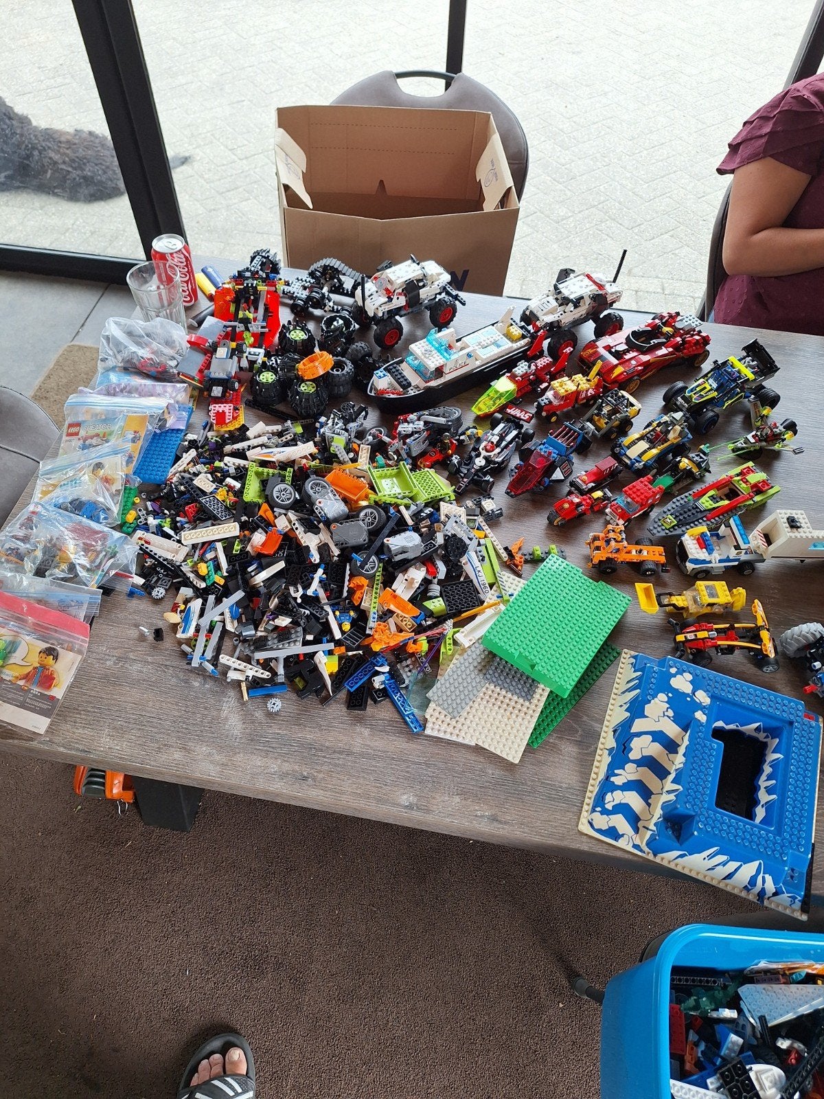 groot partij lego met boekjes, Gebruikt, Ophalen of Verzenden, ., .