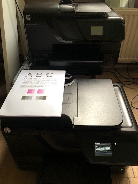 HP 8600 pro printers , 2 stuks . printen niet door foutmeldi, Ophalen, Gebruikt, Printer, Ingebouwde Wi-Fi