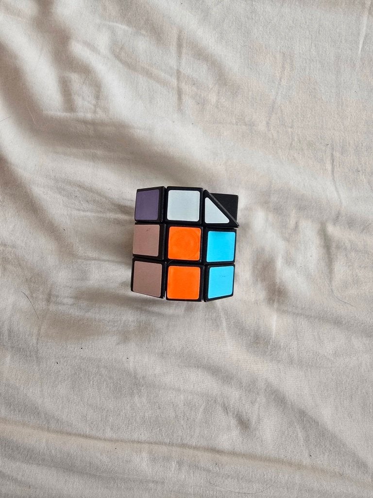 Rubik's Cube 2x2 - Compacte Puzzel, Ophalen of Verzenden, Minder dan 500 stukjes, Zo goed als nieuw, Rubik's of 3D-puzzel