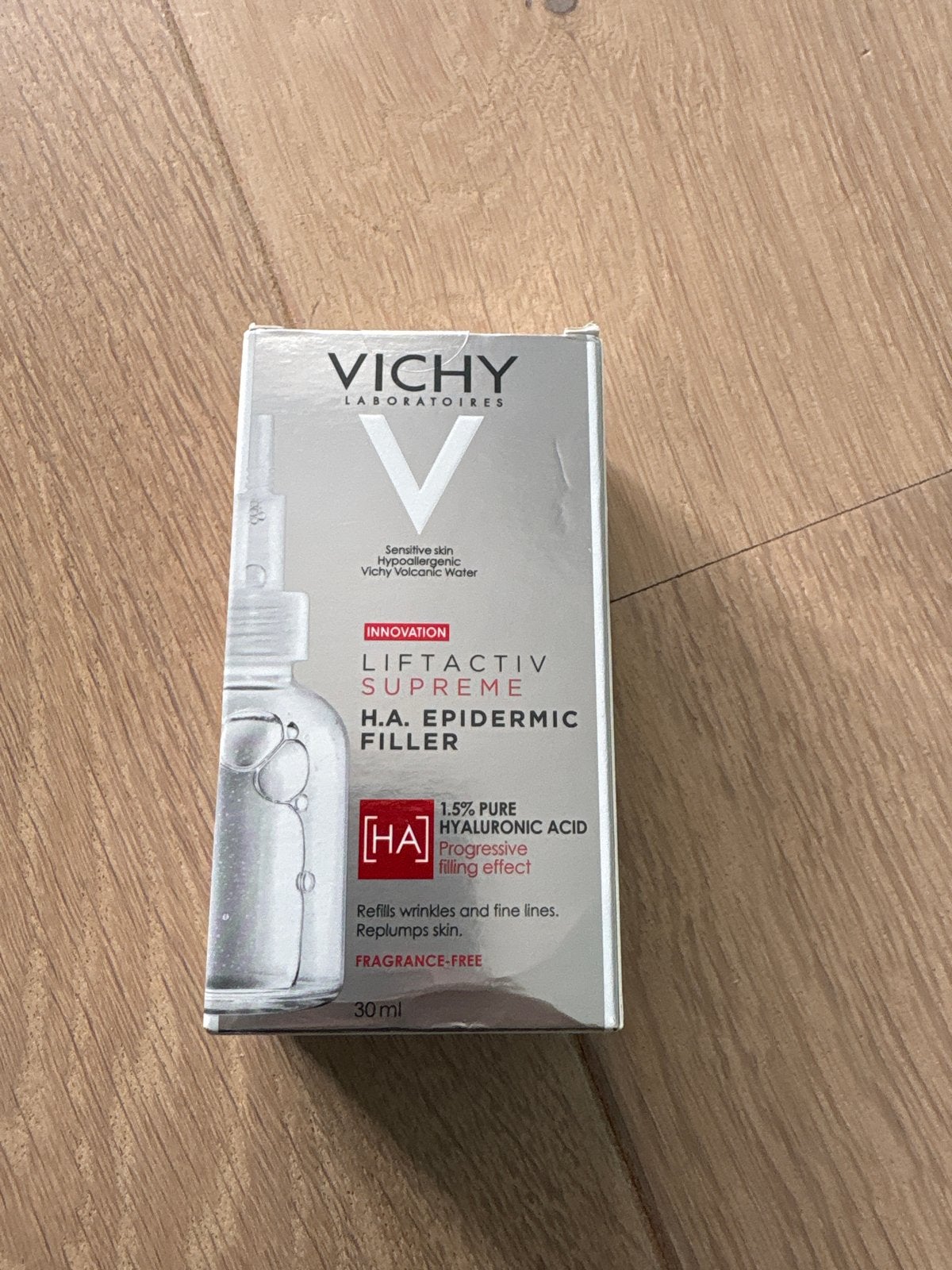 Vichy Liftactiv Supreme H.A. Epidermic Filler 30ml, Ophalen of Verzenden, Nieuw, Gehele gezicht, Verzorging