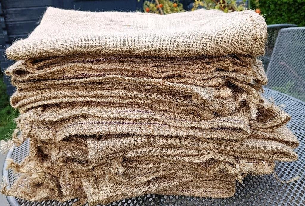 20 jute zakken, Overige materialen, Bruin, Nieuw, Ophalen of Verzenden