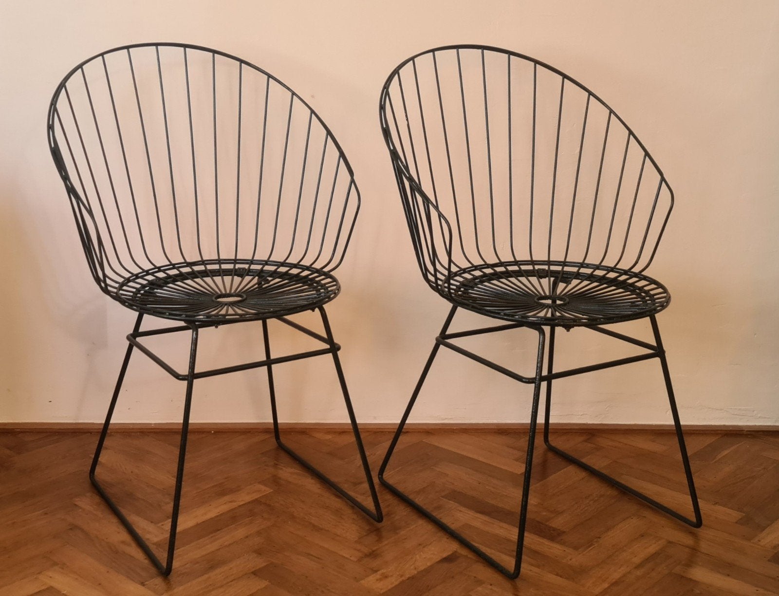Twee vintage, design stoelen Cees Braakman. Flamingo Chair, Cees Braakman, Twee, Overige kleuren, Ophalen of Verzenden