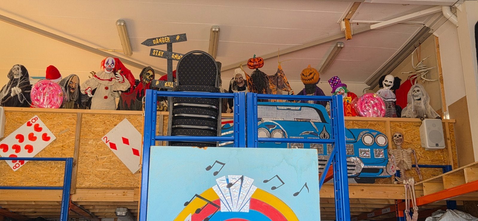 12 Animatronic Halloweenpoppen, Ophalen, Gebruikt, Versiering, Halloween of Griezel