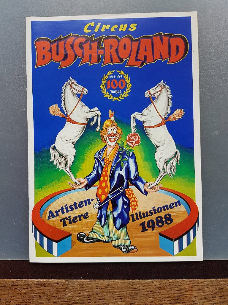 Circus Busch-Roland Nederland Tournee 1988 Programma, Ophalen of Verzenden, Zo goed als nieuw