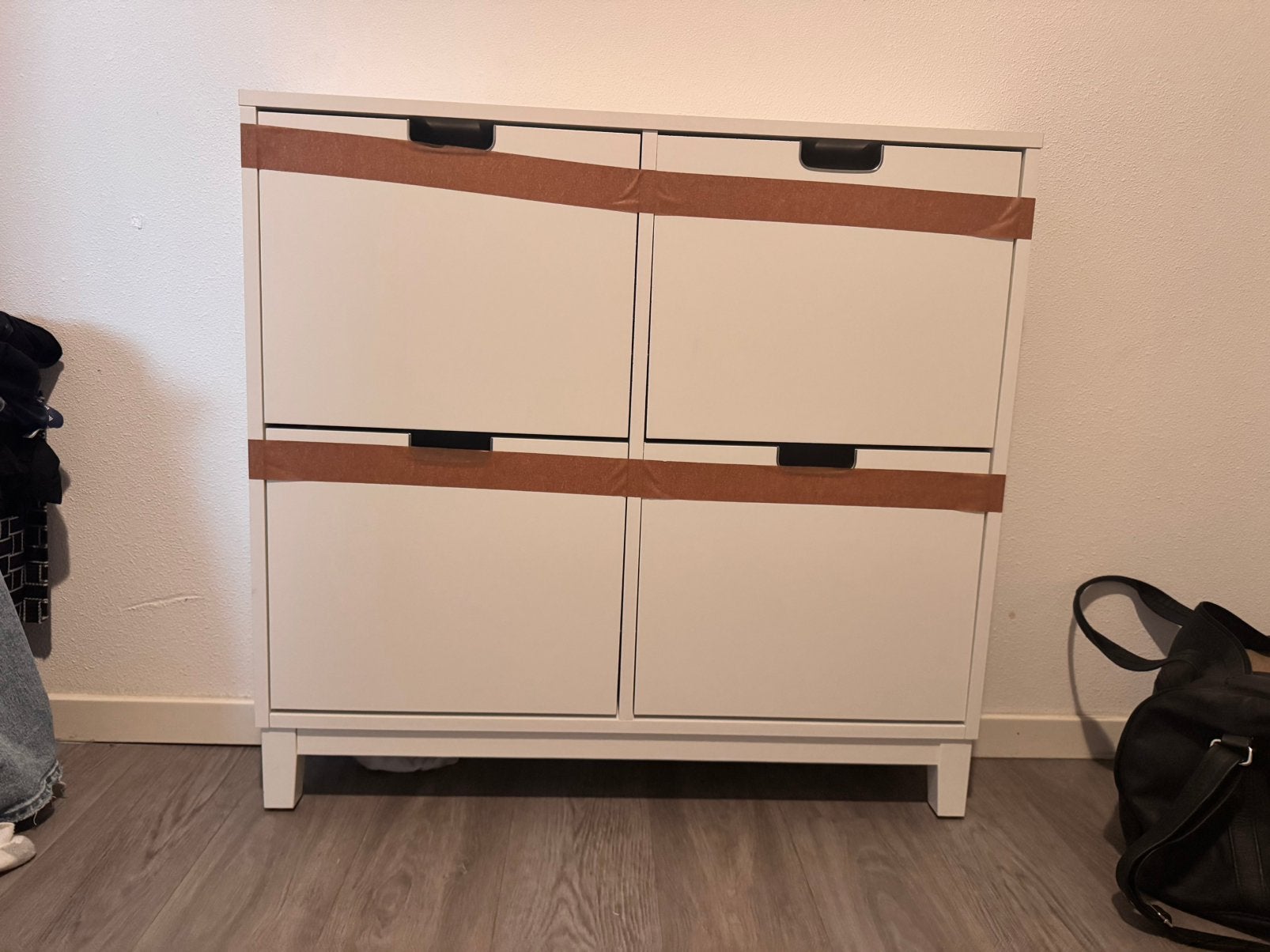 White Schoenenkast - White Shoe Closet, Ophalen, Zo goed als nieuw