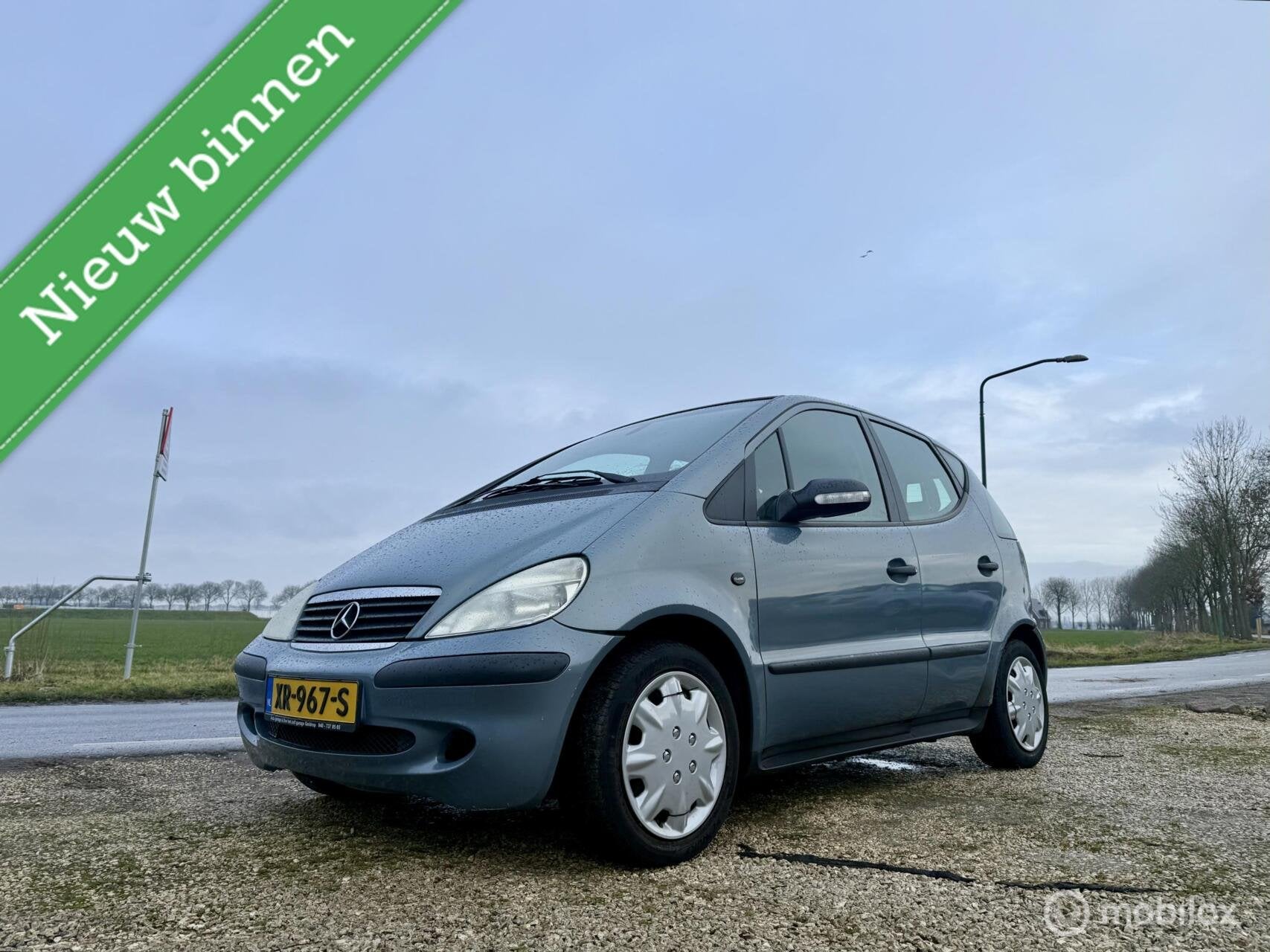 Mercedes A-klasse 160 Classic Fun, BJ 2004, APK Okt 2027, Auto's, Voorwielaandrijving, Gebruikt, 4 cilinders, 400 kg