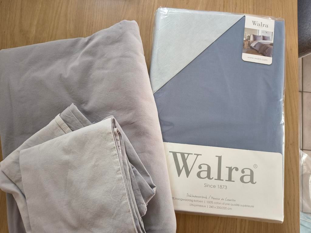 Nieuw: Walra Dekbedovertrek 100% katoen - 240x200/220 cm, Ophalen, Nieuw, Tweepersoons, Dekbedovertrek