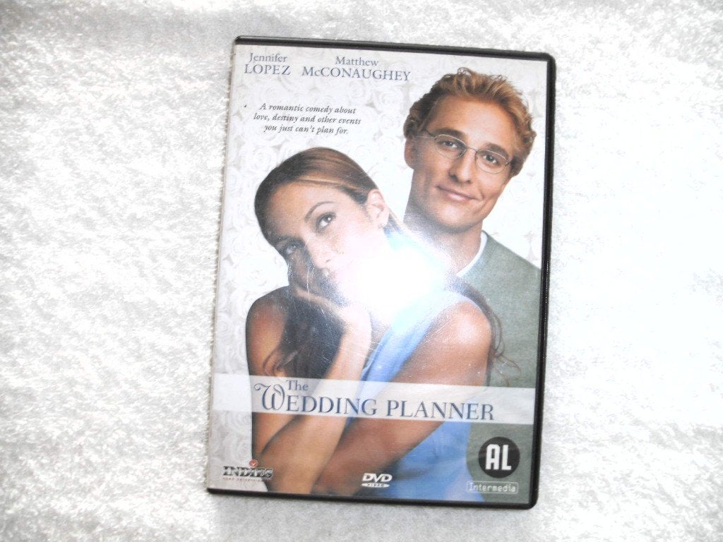 DVD: The Wedding Planner. Met Jennifer Lopez en J. Chambers., Alle leeftijden, Ophalen of Verzenden, Zo goed als nieuw