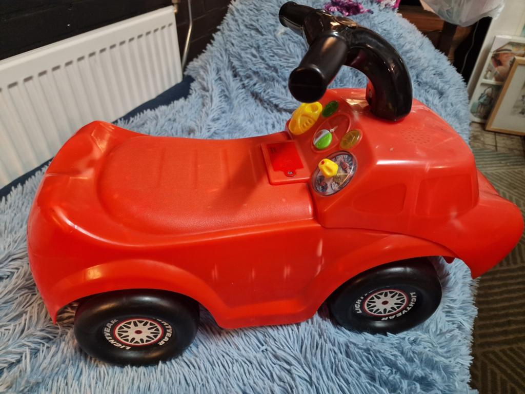 Rode loopauto voor kinderen, Ophalen, Gebruikt, Loopvoertuig