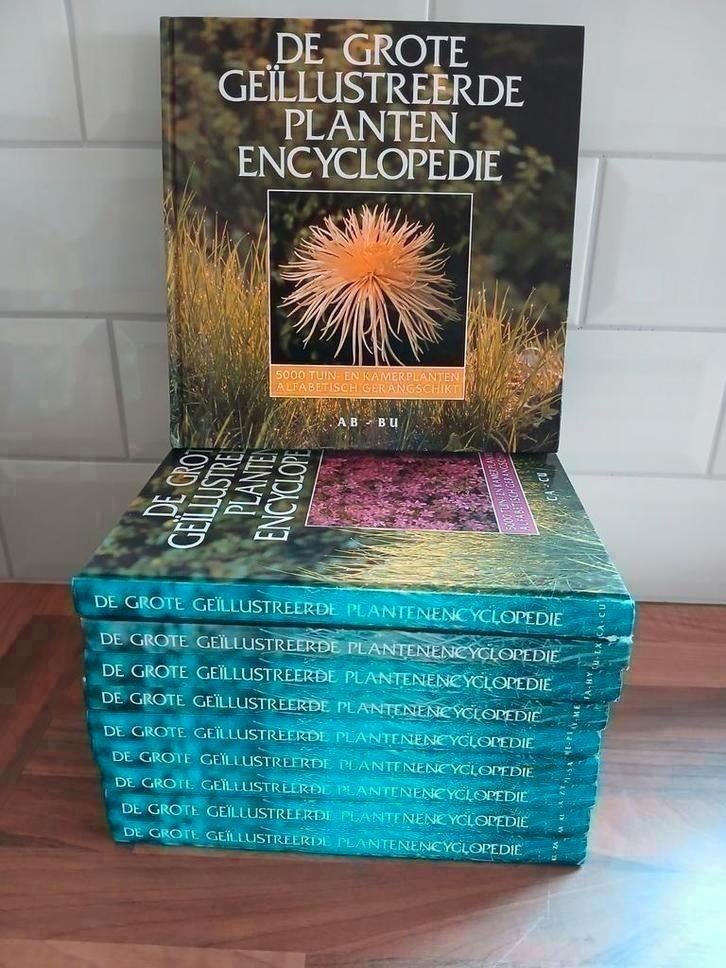Grote planten encyclopedie 10 delig, Ophalen of Verzenden, Zo goed als nieuw, Tuinieren en Tuinplanten