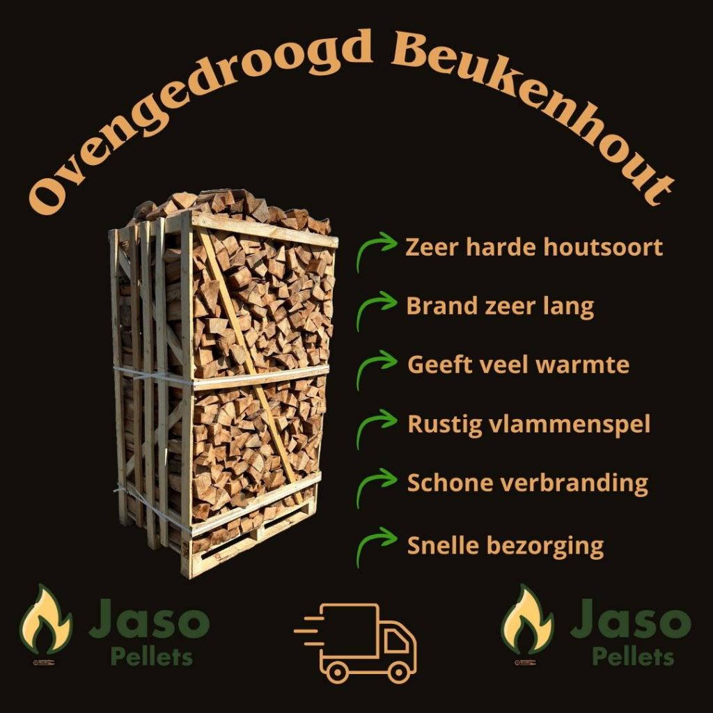 Ovengedroogd haardhout | 1,20x0,8x2 | v.a. €399,95,- bezorgd, Minder dan 3 m³, Ophalen of Verzenden, Overige houtsoorten, Blokken