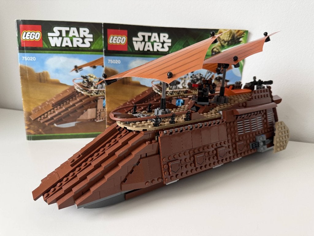 LEGO Star Wars 75020 – Jabba's Sail Barge (2013), Inclusief instructies, Star Wars, Lego, Ophalen of Verzenden
