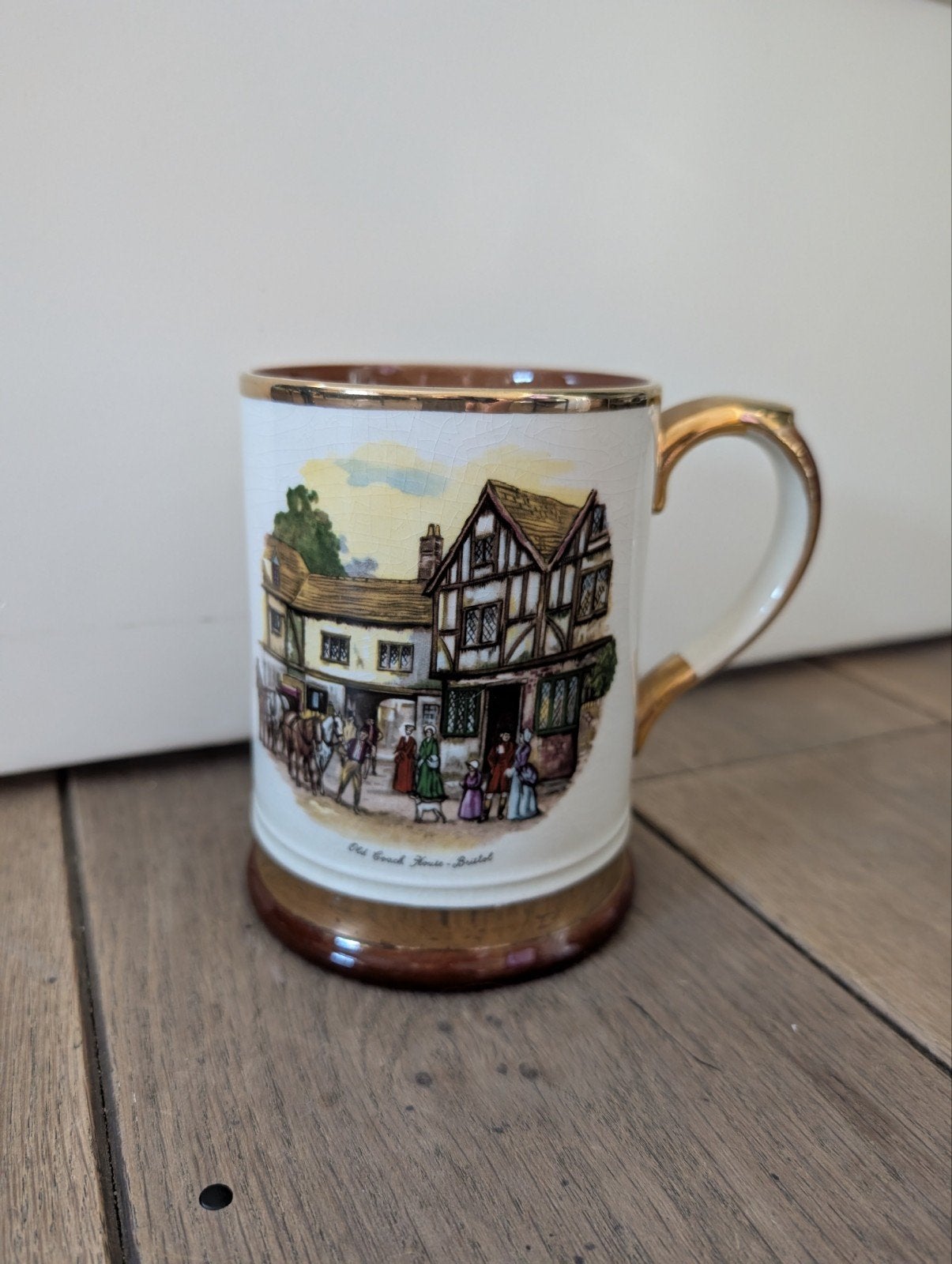 Vintage Arthur Wood Engelse bierpul, Gebruikt, Overige merken, Keramiek, Vintage
