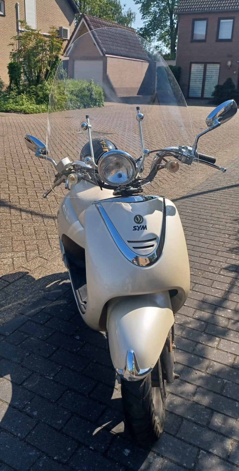 Sym Allo Retro Scooter, Ophalen, Benzine, Allo