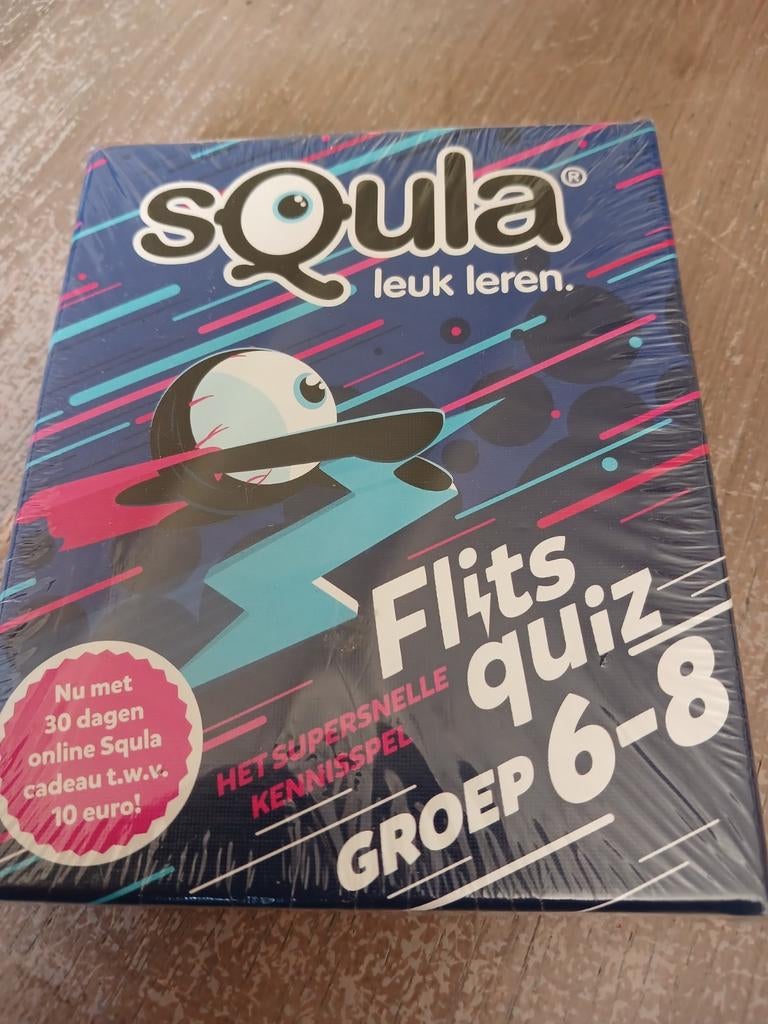 Squla quiz spel, Een of twee spelers, Ophalen of Verzenden, Nieuw, Squla