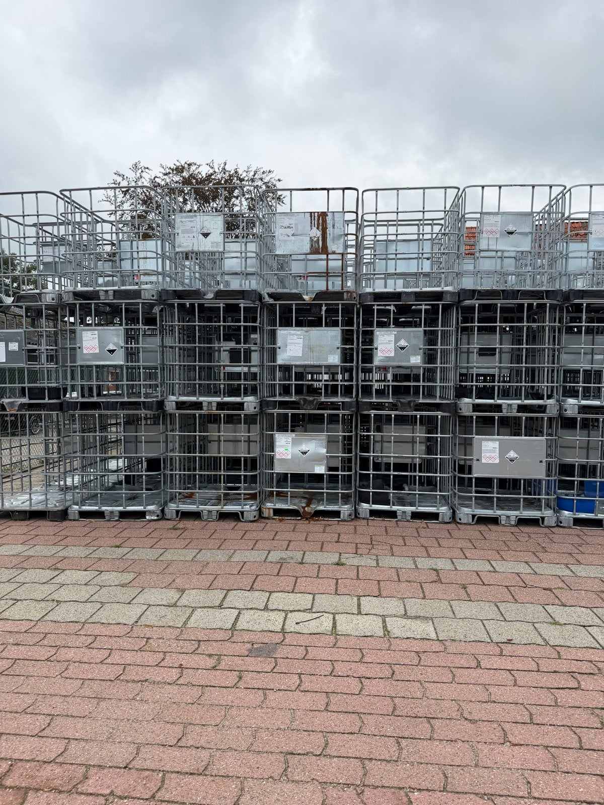 IBC kratten met stalen bodem, Tuin en Terras, Minder dan 3 m³, Ophalen of Verzenden