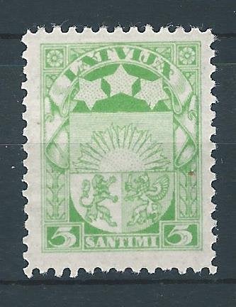 4177 - Baltische staten – Letland - Mi Nr 92 (ongebruikt), Ophalen of Verzenden, Overige landen, Postfris