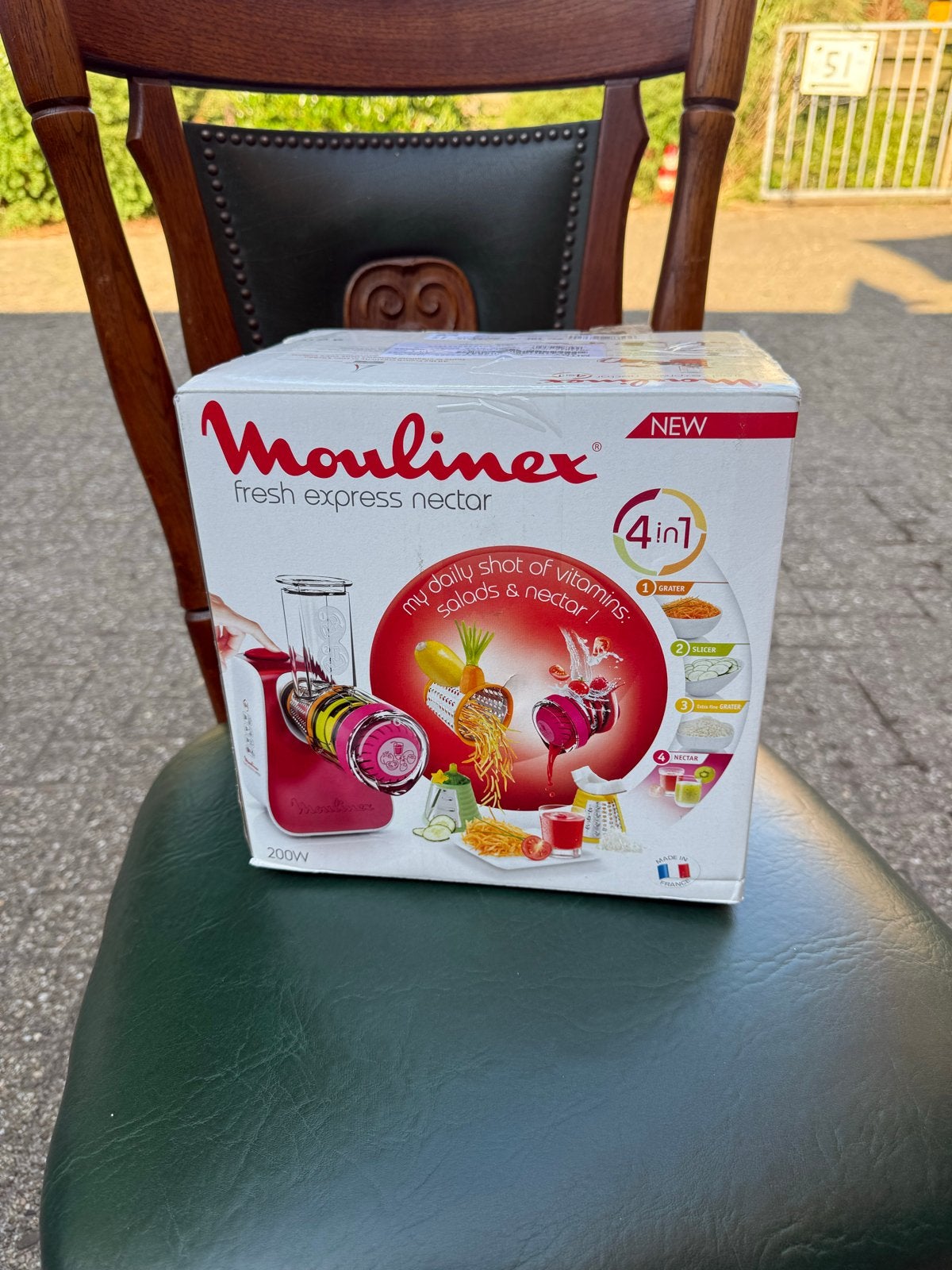 Moulinex Fresh Express Nectar 4-in-1 Keukenmachine, Ophalen of Verzenden, Gebruikt