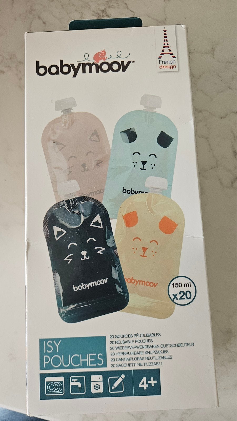 babymoov knijpzakjes, Ophalen of Verzenden, Nieuw, Overige typen, Babymoov