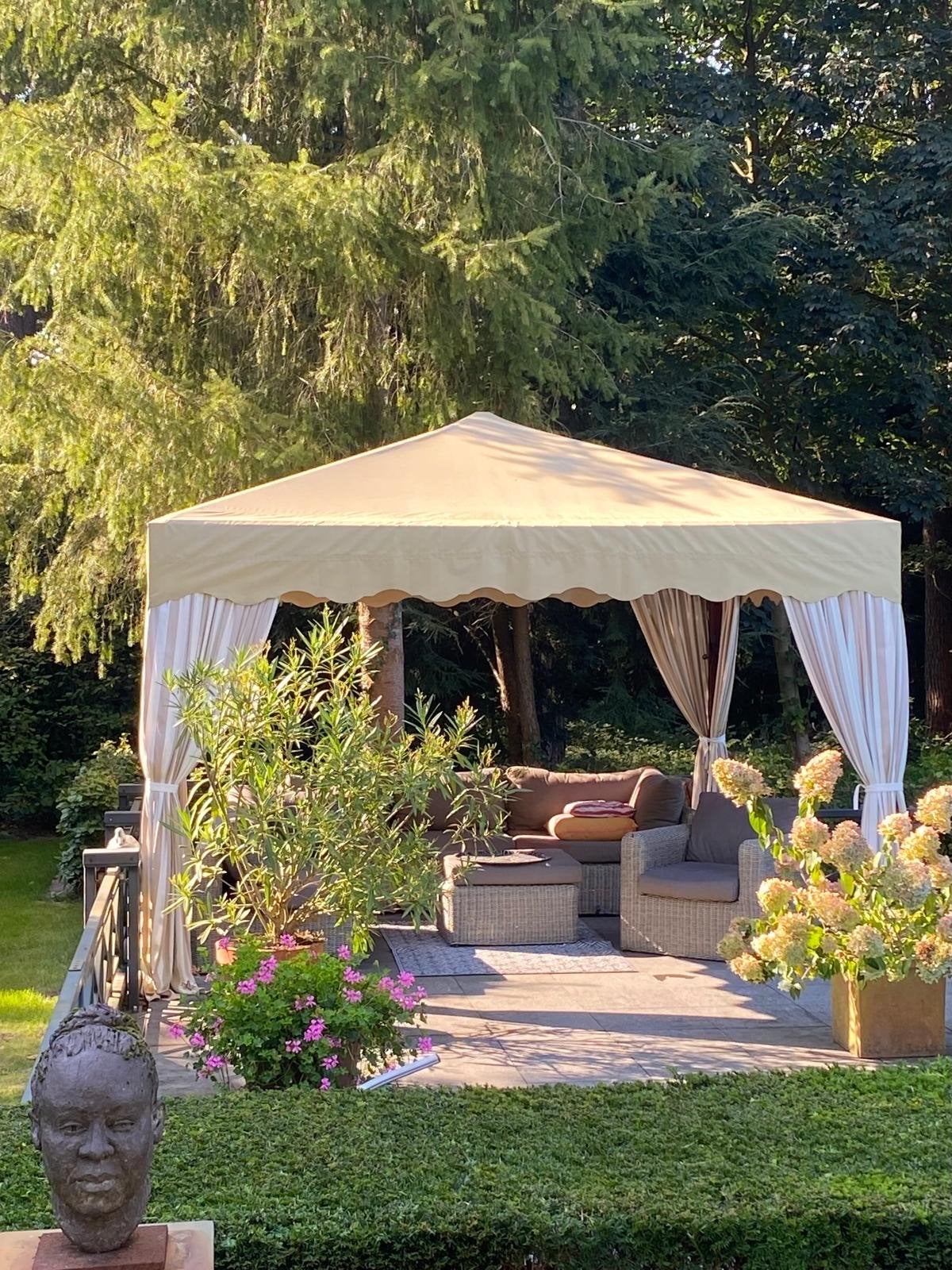 Luxe Paviljoen voor Tuin of Terras, Ophalen, Gebruikt, Minder dan 4 meter, Paviljoen