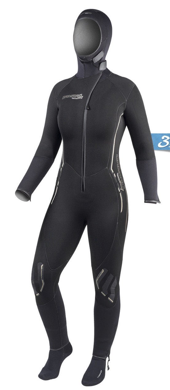 Camaro Duikpak Dames 7mm 72/SL, Ophalen, Zo goed als nieuw, Duikpak