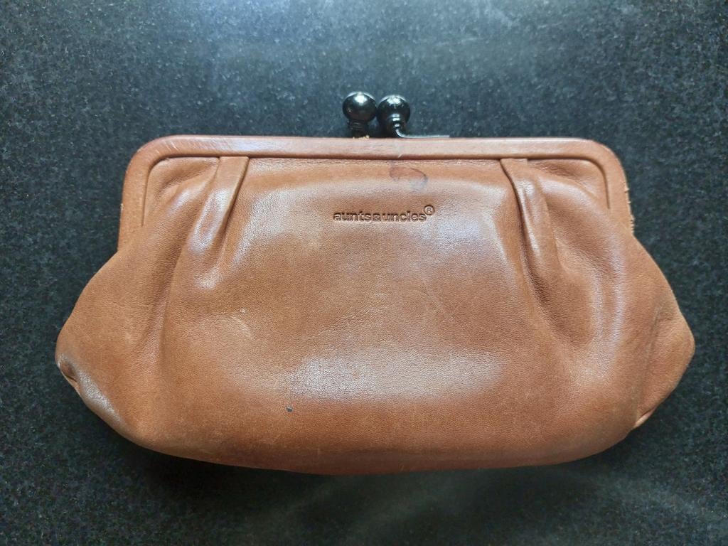 Aunts & Uncles Dames Portemonnee - Grandma's Luxury Club, Overige merken, Gebruikt, Ophalen of Verzenden, Leer