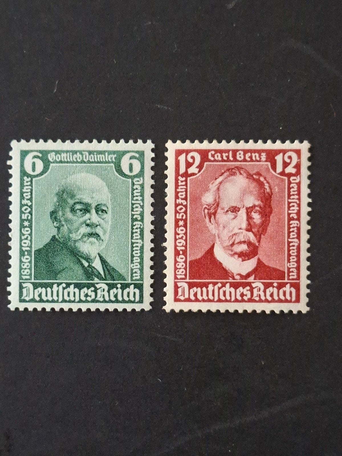 Duitsland Reich Mi 604-605  #2.  Pf pl.spoor, Postzegels en Munten, Verzenden, Overige periodes, Postfris