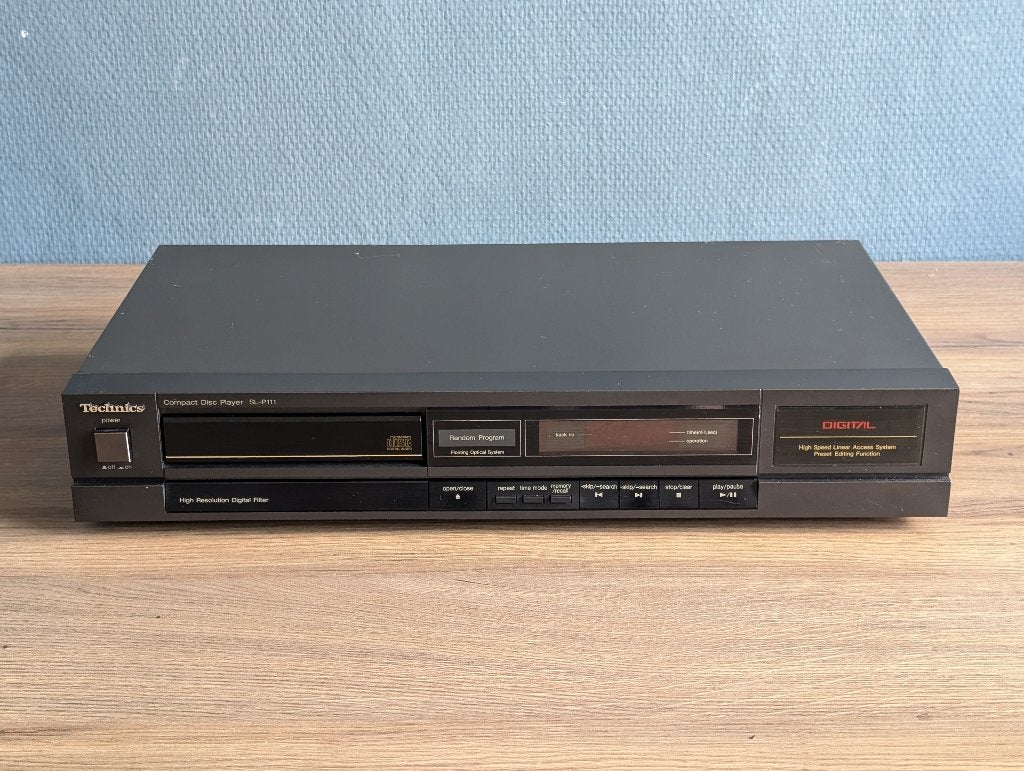 Technics SL-P111 CD Speler - Vintage HiFi, Ophalen of Verzenden, Zo goed als nieuw, Technics