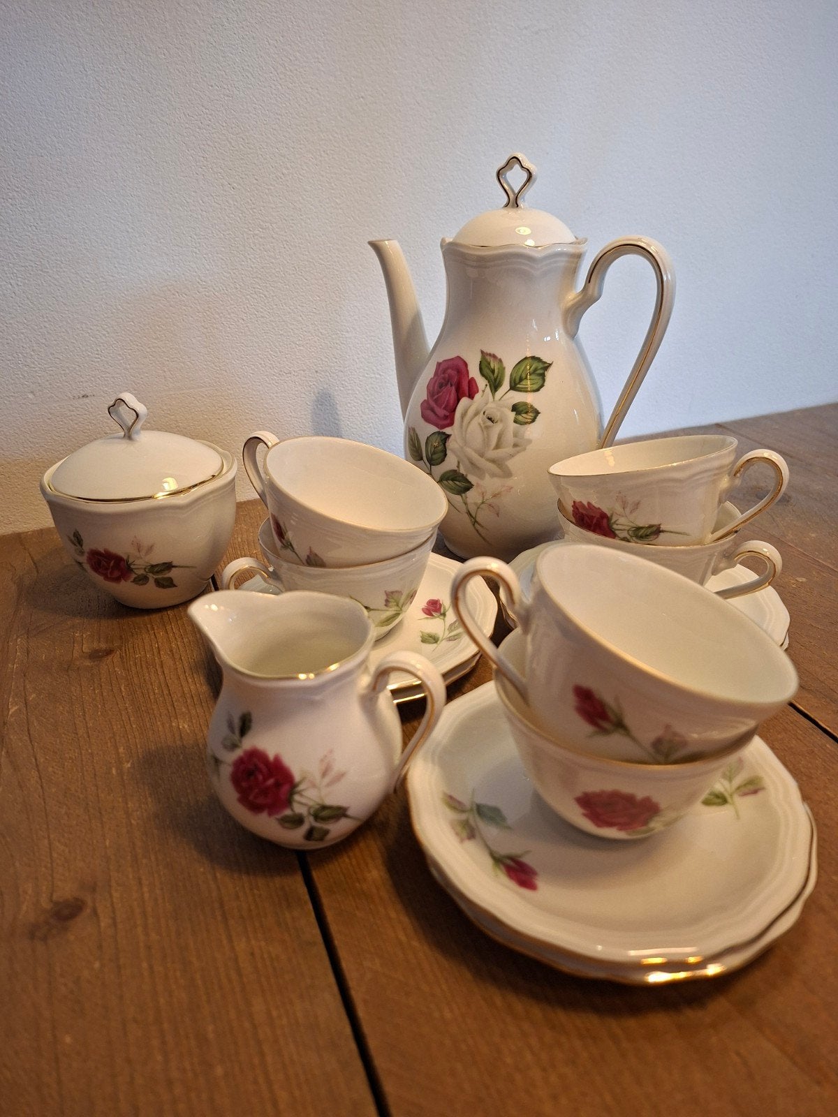 Marie Luise Seltmann Weiden Bavaria Koffieservies, Ophalen of Verzenden