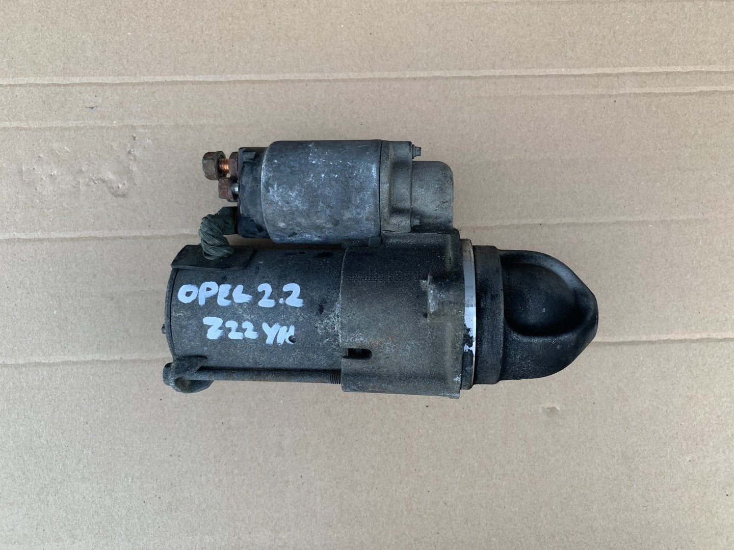 Startmotor Opel Vectra 2.2 16V / Zafira B 2.2 benzine, Auto-onderdelen, Motor en Toebehoren, Gebruikt, -, -, Opel