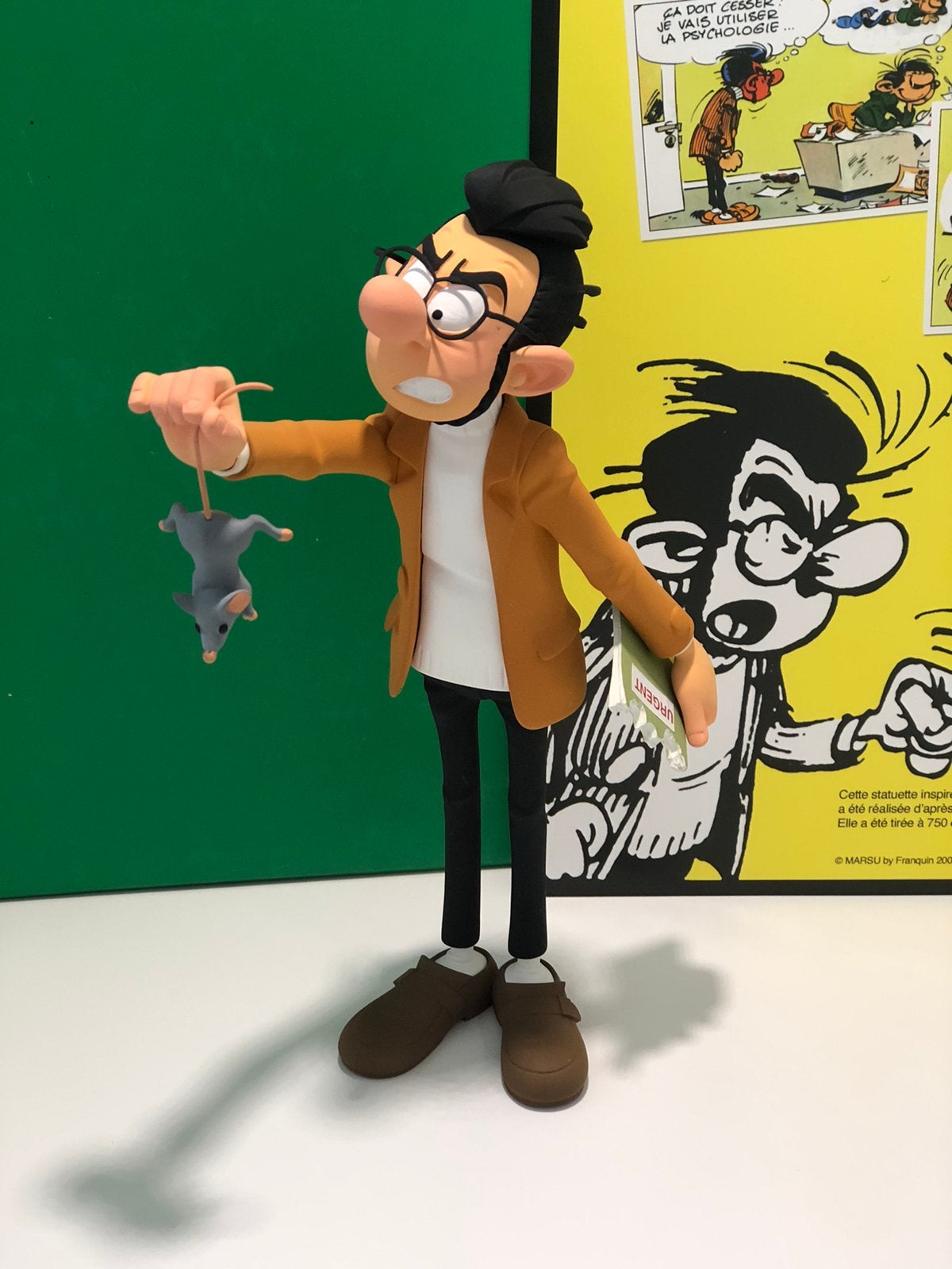 Prunelle speciale versie Franquin Fariboles, Ophalen of Verzenden, Kuifje, Beeldje of Figuurtje