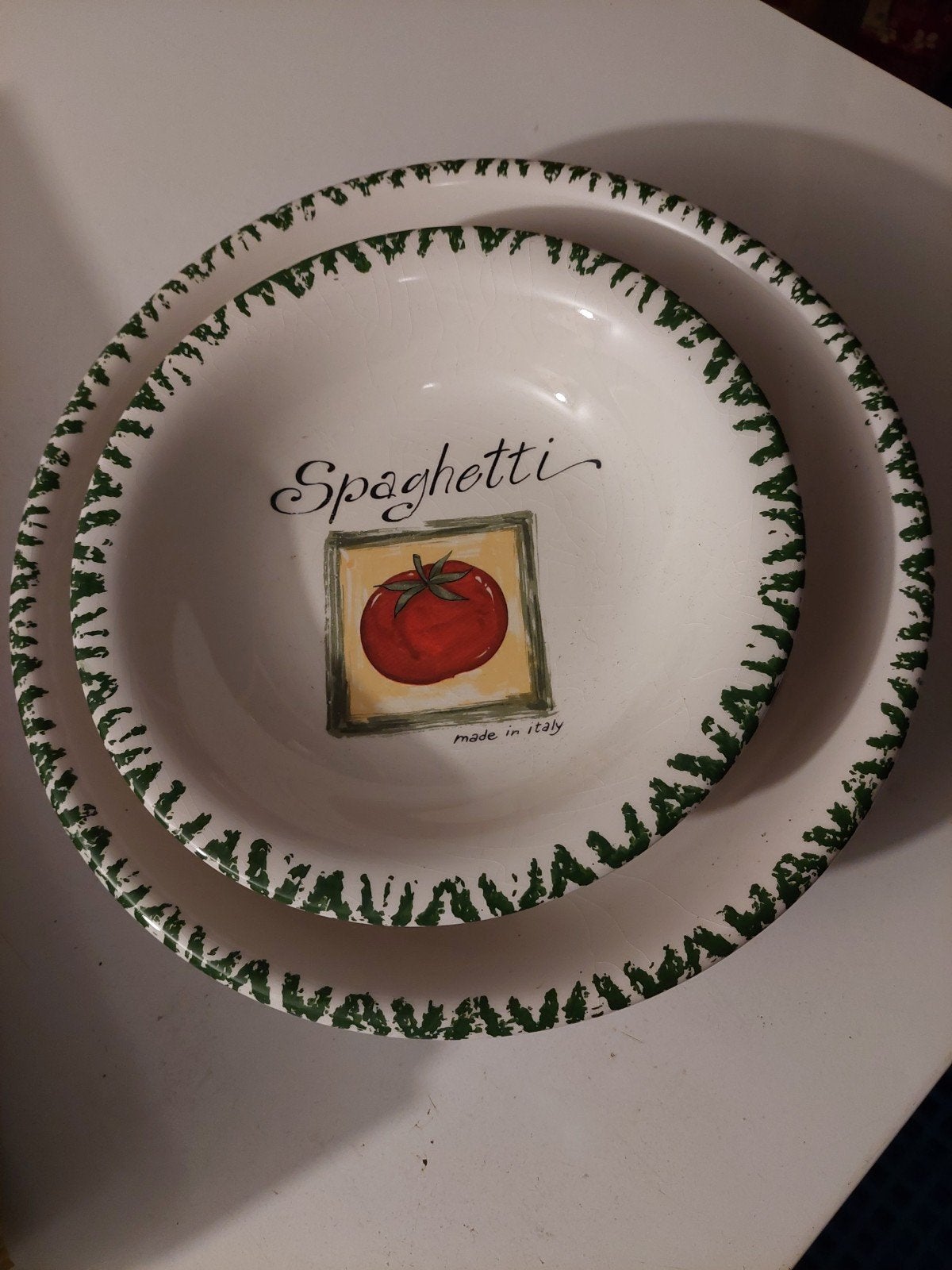 5-delige Spaghetti Set - Made in Italy, Huis en Inrichting, Keuken | Servies, Ophalen