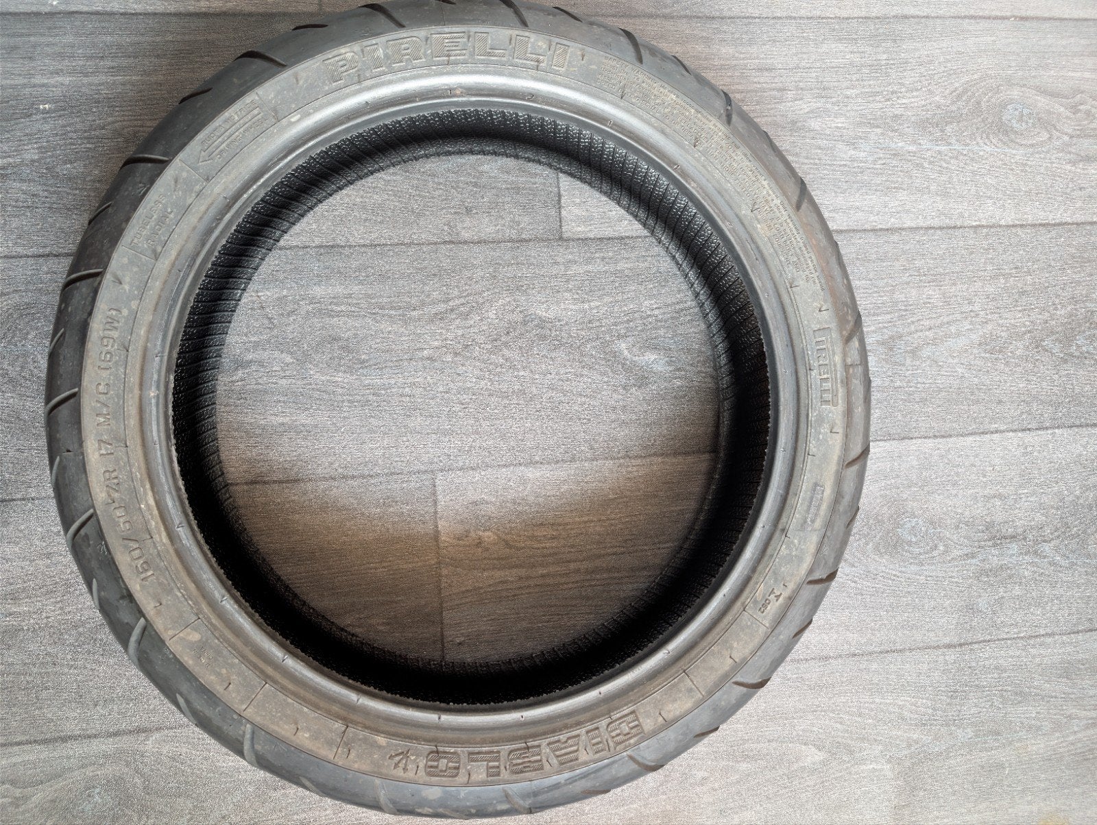 Pirelli Diablo 160/60-ZR17, Motoren, Ophalen