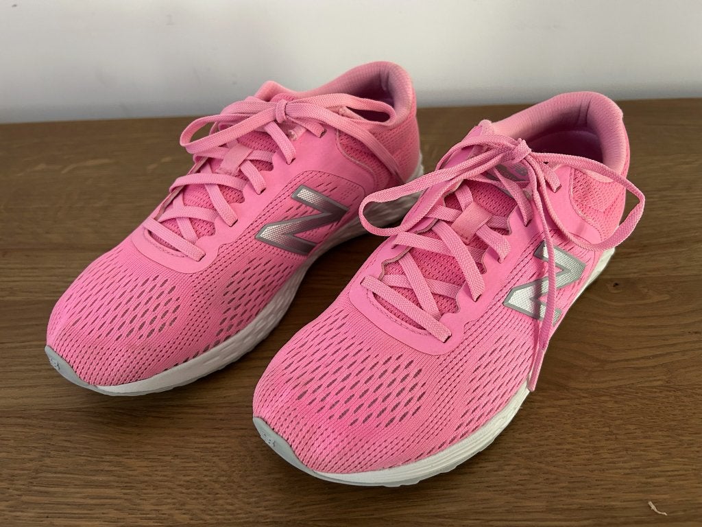 New Balance Fresh Foam sportschoenen roze, Maat 36, Zgan!, Meisje, Sportschoenen, Ophalen of Verzenden, Zo goed als nieuw