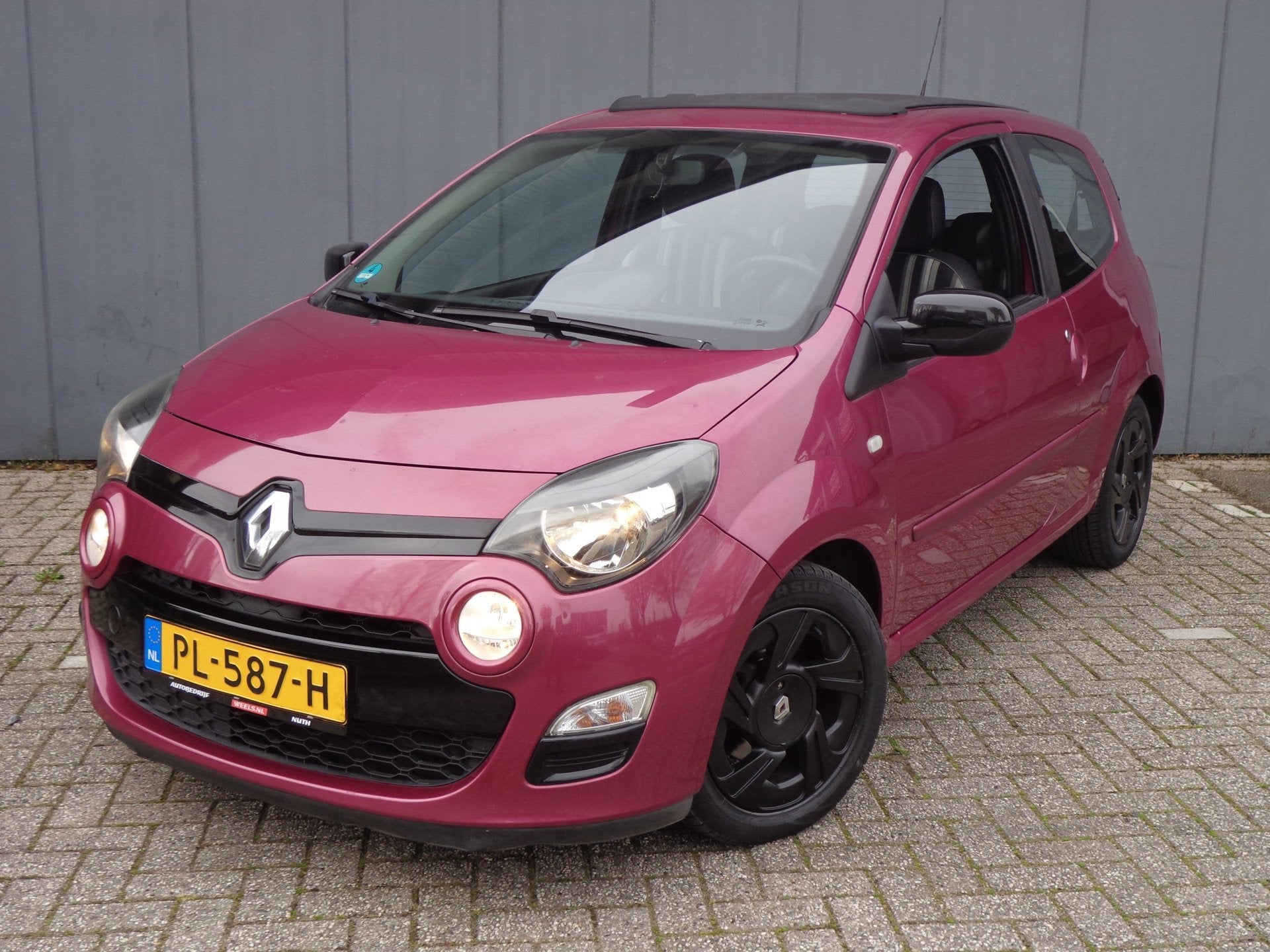 Renault Twingo 1.2i 16V Dynamique Vol Onderh,Cabriodak, Auto's, Gebruikt, 4 stoelen, Bedrijf, Handgeschakeld