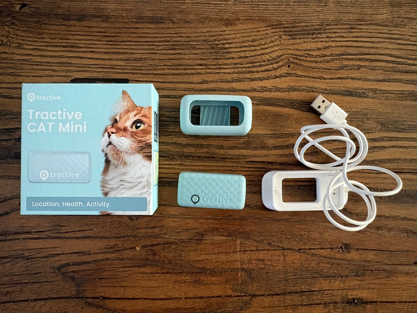 Tractive gps tracker kat mini, Ophalen of Verzenden, Gebruikt