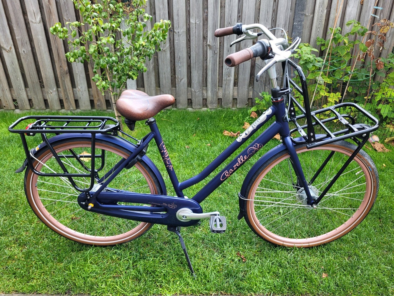 Gazelle Miss Grace D54 nette staat! 7 versn en naafdynamo, Ophalen, Versnellingen, Gazelle, Trommelrem