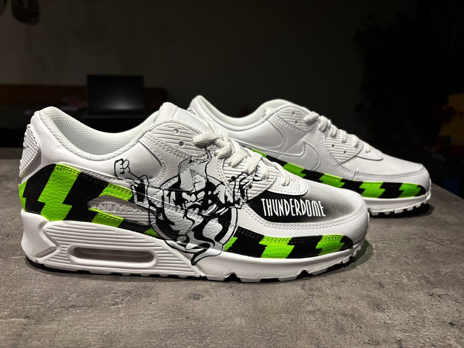 Thunderdome nike air max 90, Zwart, Nieuw, Ophalen of Verzenden, Sneakers of Gympen
