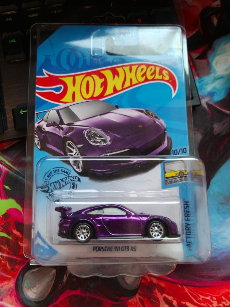 Hot Wheels STH Porsche 911 GT3 RS - Paars, Ophalen, Nieuw, Auto