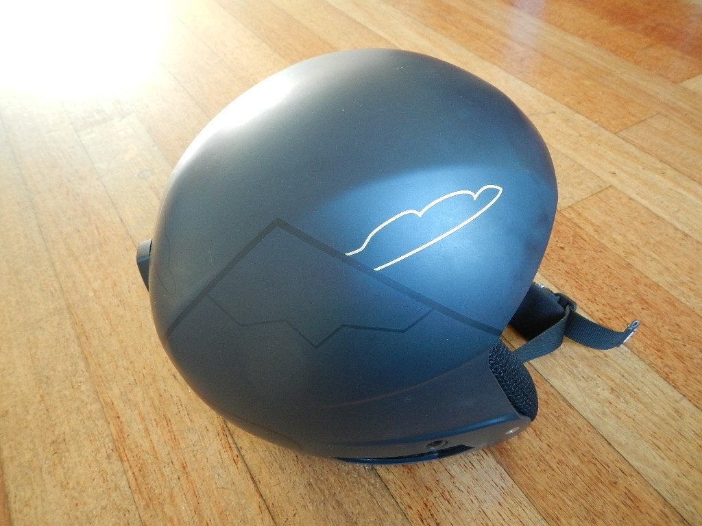 Mat zwarte Shred by Slytech skihelm, maat XS-S, 53-56 cm, 140 tot 160 cm, Nieuw, Kleding, Skiën