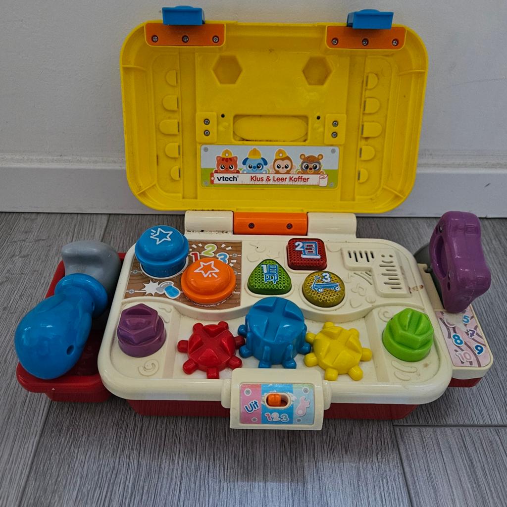 Opruiming: VTech Klus & Leer Koffer - Interactief Speelgoed, Ophalen of Verzenden, 6 maanden tot 2 jaar