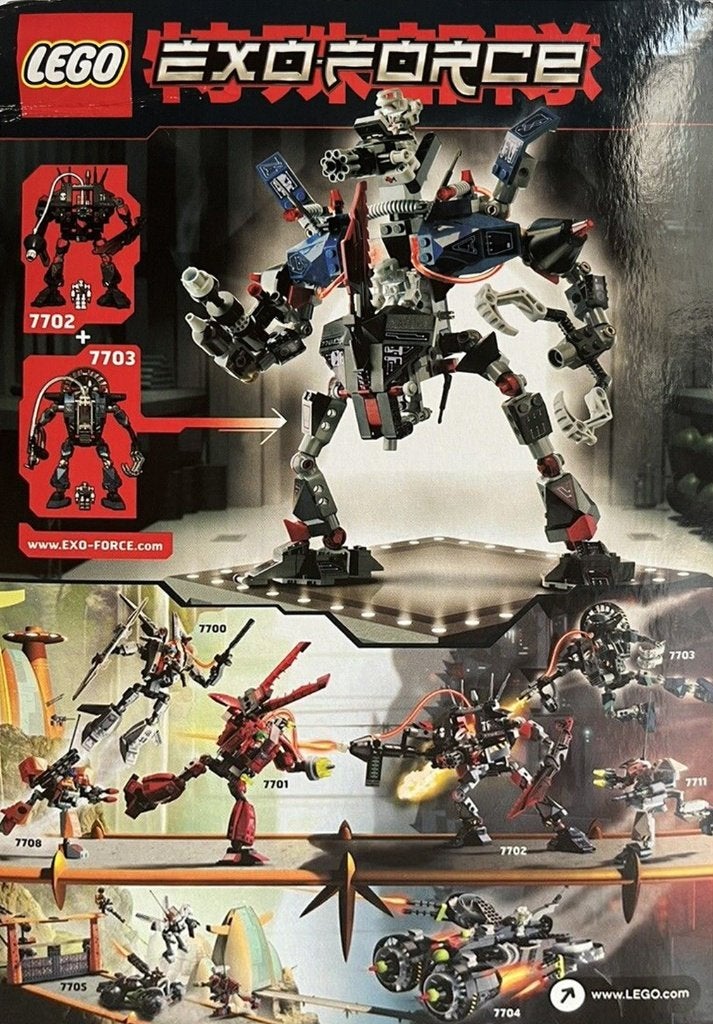 Lego Exo-Force 7703 Fire Vulture - Losse onderdelen, Gebruikt, Overige thema's, Lego, Ophalen of Verzenden