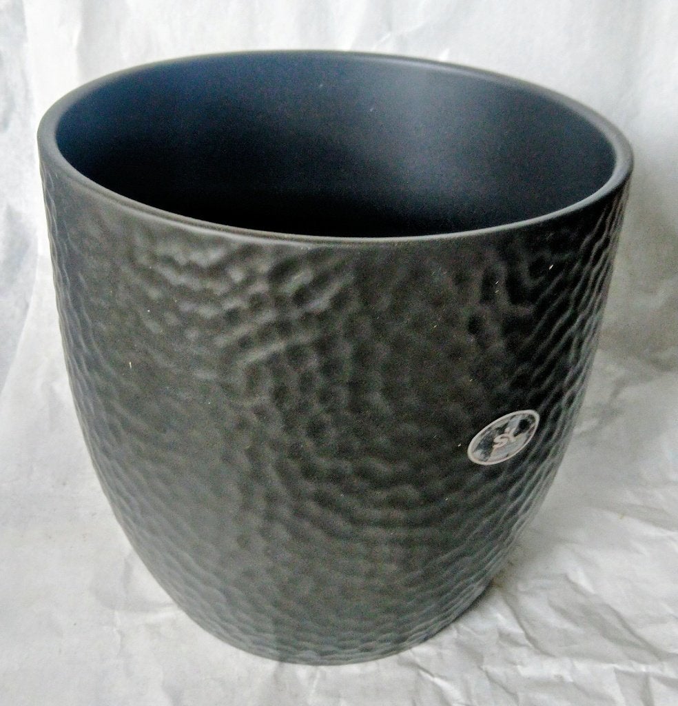 Bloempot 24 cm hoog en  24 cm diameter, Rond, Nieuw, Ophalen of Verzenden, Aardewerk