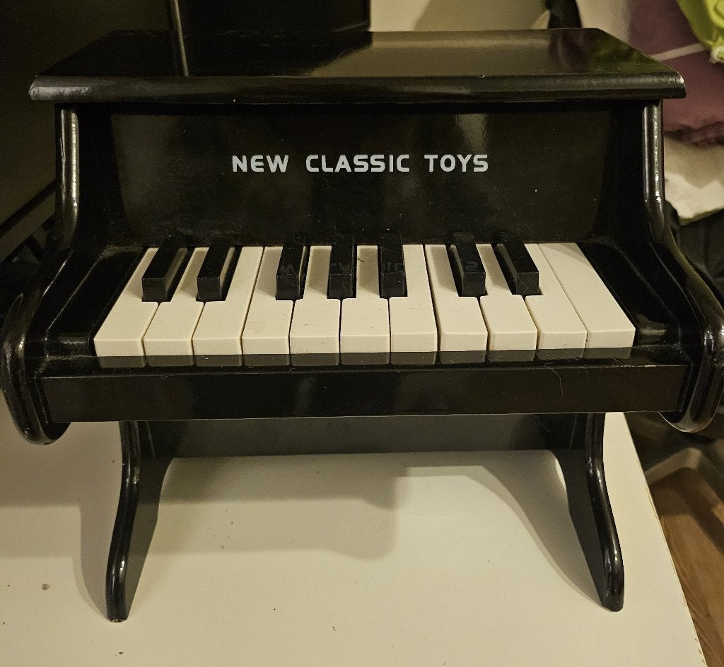 New Classic Toys Houten Speelgoed Piano, Kinderen en Baby's, Ophalen of Verzenden, Zo goed als nieuw, Overige typen